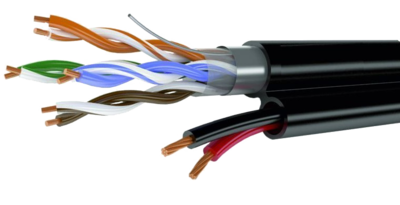 UTP 5E 4х2х0.5 + 2х0.75 кабель витая пара Eletec (200 м)
