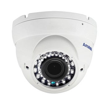 AC-IDV503VMX (2.8-12) Amatek Купольная антивандальная IP видеокамера, объектив 2.8-12мм, 5Мп, Ик, POE, встроенный микрофон