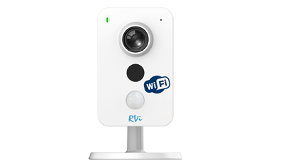 RVi-1NCMW4238 (2.8) white Фиксированная малогабаритная IP-камера, Ик, 4Мп, встроенный микрофон, Poe, MicroSD