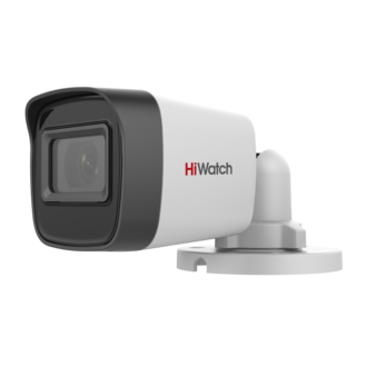 HDC-B020(3.6mm) HiWatch Уличная цилиндрическая мультиформатная MHD (AHD/ TVI/ CVI/ CVBS) видеокамера, объектив 3.6мм, 2Мп, Ик