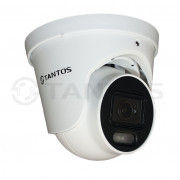 TSc-E5HDf Tantos Уличная купольная мультиформатная MHD (AHD/ TVI/ CVI/ CVBS) видеокамера, объектив 3.6мм, 5Мп, Ик