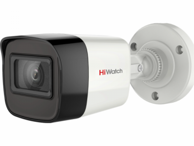 DS-T520 (С) (2.8 mm) HiWatch Уличная цилиндрическая HD-TVI видеокамера, объектив 2.8мм, 5Мп, Ик