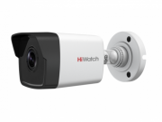 DS-I450M(C)(4mm) HiWatch Уличная цилиндрическая IP камера, объектив 4мм, ИК, POE, 4 Мп, Встроенный микрофон, microSD