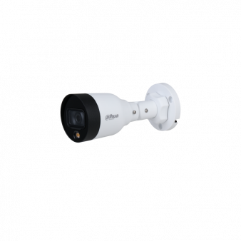 DH-IPC-HFW1239SP-A-LED-0280B-S5 Dahua Уличная цилиндрическая IP-видеокамера, объектив 2.8мм, ИК, 2Мп, Poe, Full-color, встроенный микрофон