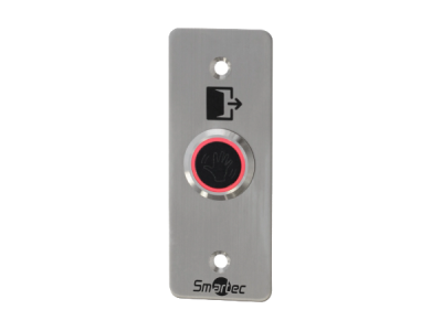 ST-EX343LW SmarTec кнопка ИК-бесконтактная металлическая, врезная, СИД индикатор, НЗ/НР контакты