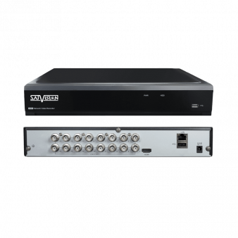 SVR-6110N v3.0 видеорегистратор гибридный на 16 каналов
