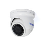 AC-HDV201 (2.8) Amatek Уличная купольная мультиформатная MHD (AHD/ TVI/ CVI/ CVBS) видеокамера, объектив 2.8мм, 2Мп, Ик