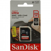 Карта памяти SanDisk Ultra SDXC UHS-I 256 ГБ