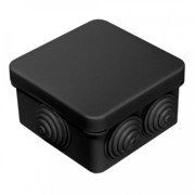 Коробка распределительная Промрукав 40-0300-9005 для о/п безгалогенная (HF) черная 100х100х50