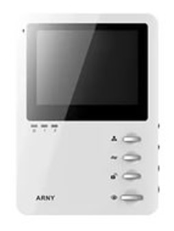 Монитор видеодомофона CTV-M1400 (белый), 4"
