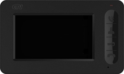 CTV-M400 черный Видеодомофон цветной 4.3" с сенсорным управлением