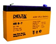 Аккумулятор Delta HR 6-12 (6В, 12А)