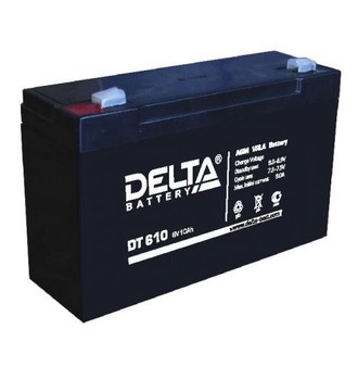 Аккумулятор Delta DT 610 (6В, 10А)