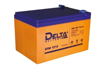 Аккумулятор Delta DTM 1212 (12В, 12А)