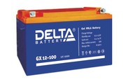 Аккумулятор Delta GX 12-100 (12В, 100А)