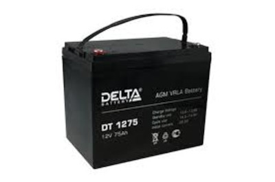 Аккумулятор Delta DT 1275 (12В, 75А)