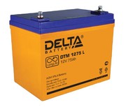Аккумулятор Delta DTM 1275 L (12В, 75А)