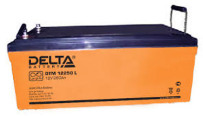 Аккумулятор Delta DTM 12250 L (12В, 250А)