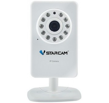 T6892WP VStarcam Бюджетная IP видеокамера, встроенный микрофон,  WI-FI, ИК, 0.3мп