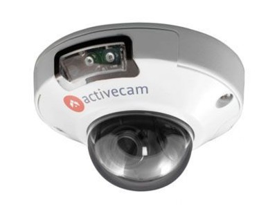 Купольная антивандальная IP-видеокамера ActiveCam AC-D4151IR1 (2.8мм), ИК, PoE, 5Мп
