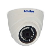 Купольная IP-камера видеонаблюдения Amatek AC‐ID132 (2,8), ик, 1,3мп