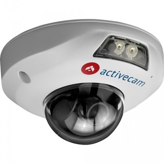 Купольная антивандальная IP-видеокамера ActiveCam AC-D4141IR1 (2.8мм), ИК, PoE, 4Мп