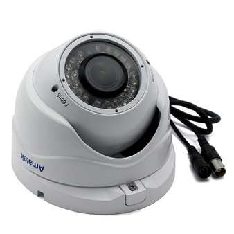 AC-ADV133V (2.8-12mm) Amatek Купольная внутренняя AHD видеокамера, объектив 2.8-12, 1.3Mp, Ик