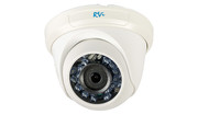 Купольная HD-TVI видеокамера наблюдения RVi-HDC311B-Т (2.8 мм), ИК-подсветка 20м