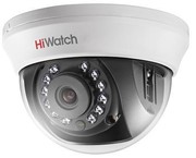 DS-T101 (3.6 mm) HiWatch Купольная внутренняя HD-TVI видеокамера наблюдения, ИК, 1mp