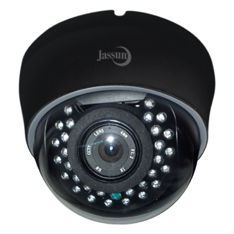 Купольная Мультиформатная видеокамера Jassun JSH-D200IR (3.6mm) черная, 2Mp, Ик