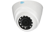 RVi-HDC311B (2.8) Купольная внутренняя мультиформатная MHD (AHD/ TVI/ CVI/ CVBS) видеокамера, объектив 2.8, 1Mp, Ик