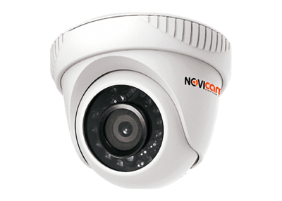 NOVICAM PRO TC12W Антивандальная купольная AHD видеокамера, объектив 2.8, 1Mp, Ик