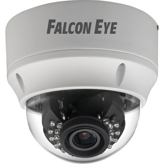 FE-IPC-DL201PVA Falcon Eye Купольная антивандальная IP видеокамера, ИК, 2Мп, POE