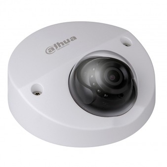 Мини-купольная антивандальная IP-видеокамера Dahua DH-IPC-HDBW4431FP-AS-0280B (2.8мм), ИК, PoE, 4Мп, встроенный микрофон