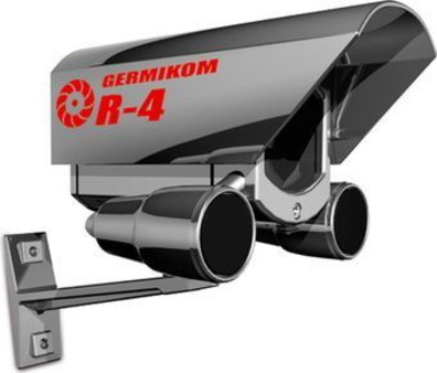 Ч/Б видеокамера с ИК посветкой GERMIKOM R-4 (44грд)