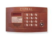 Блок вызова CYFRAL CCD-2094.1/VС на 200 абонентов, Touch Memory
