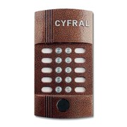 Блок вызова CYFRAL M-10M/PVC на 10 абонентов