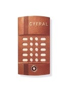 Блок вызова CYFRAL M-10M/TVC на 10 абонентов,Touch Memory