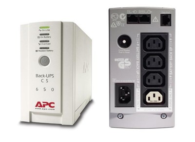 Источник бесперебойного питания UPS APC [BK650EI]