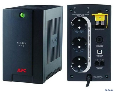 Источник бесперебойного питания UPS APC BX650CI