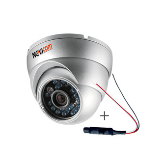 NOVIcam N22LW Купольная антивандальная IP видеокамера, обьектив 3.6мм, 2Mp, Ик