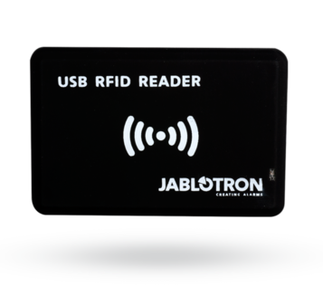 Jablotron JA-190T RFID считыватель для карт и жетонов, подключаемый к ПК через USB