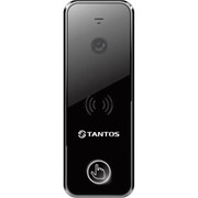 iPanel 2 + Черный акрил Tantos Вызывная видеопанель с цветным модулем видеокамеры
