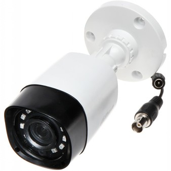 DH-HAC-HFW1400RP-0280B Dahua Уличная цилиндрическая HD-CVI видеокамера, объектив 2.8мм, Ик, 4Мп