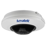 AC‐IF602 Amatek IP-камера Fisheye "Рыбий глаз", ИК , 6Мп, POE, Слот для microSD