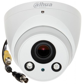 DH-HAC-HDW2221RP-Z Dahua Купольная антивандальная HDCVI видеокамера, объектив 2.7-12мм, 2Мп, Ик