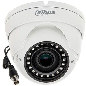 DH-HAC-HDW1220RP-VF Dahua Антивандальная купольная HD-CVI видеокамера, объектив 2.7-13.5мм, 2Mp, Ик