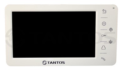 Amelie HD белый Tantos Видеодомофон 7", с поддержкой форматов 720p/CVBS