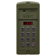 БВД-316F VIZIT Блок вызова домофона для совместной работы с БУД-302(М,К-20,К-80),БУД-430,БУД-485, встроенный считыватель VIZIT-RF3 (RFID-13.56МГц)