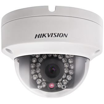 DS-2CD2142FWD-I Hikvision Купольная антивандальная IP-видеокамера (4 мм), ИК, 4Мп, POE, слот для SD/SDHC/SDXC до 128 Гб
